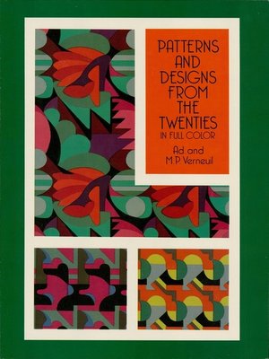 cover image of Patterns and Designs from the Twenties in Full Color